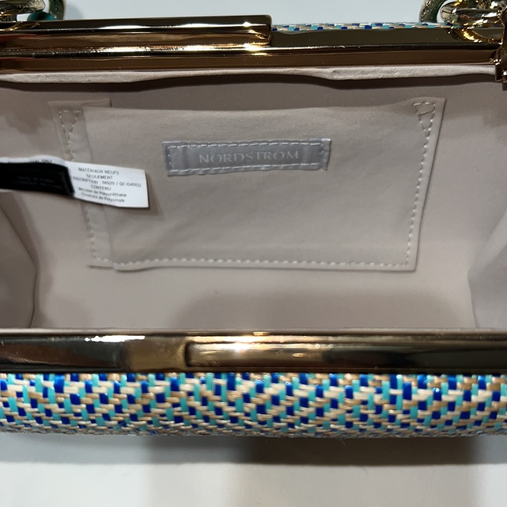NORDSTROM Woven Minaudiére bag - Picture 11 of 12